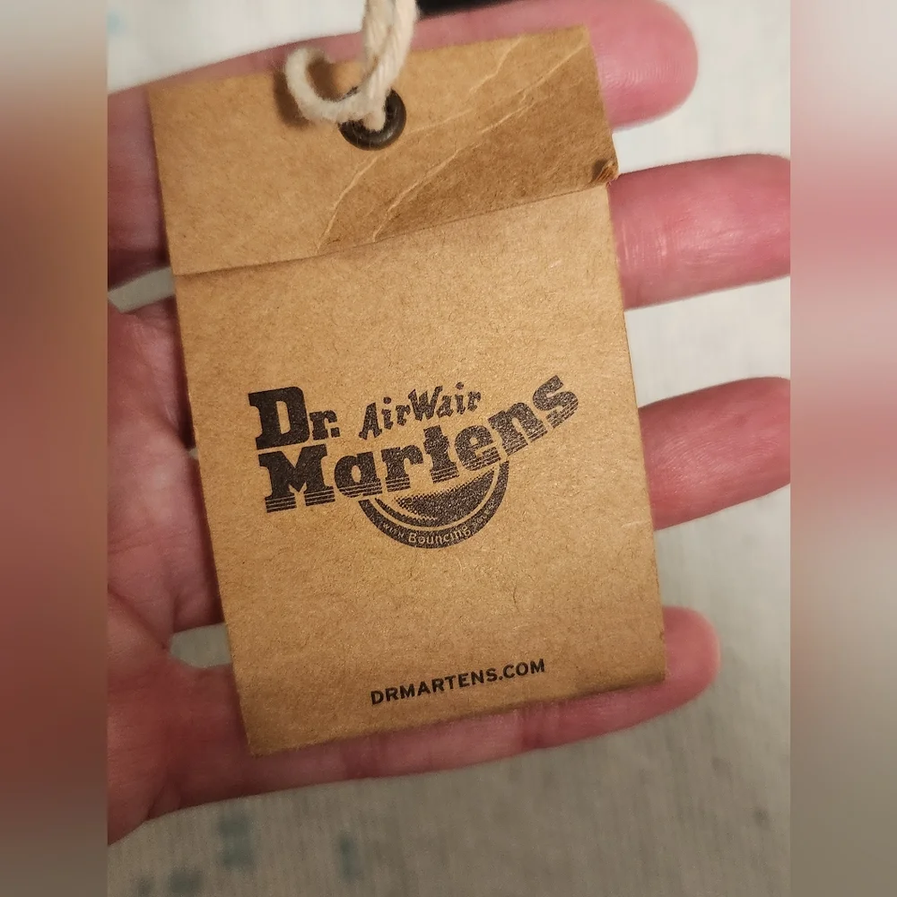 Dr. Martens Womens 1460 Serena Collar Milo faux fur boots New in Box Size 6 - Picture 13 of 16